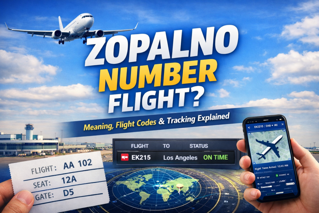 Zopalno Number Flight